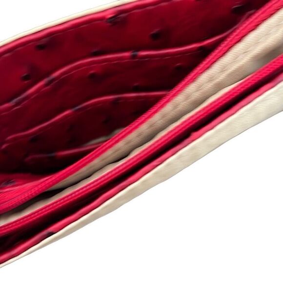 Leather clutch crossbody Small bag purse New - Picture 3 of 7